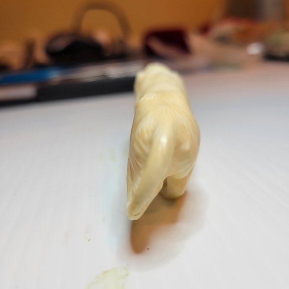 Vintage Rare carved lion  body figurine statue collectors piece - Picture 4 of 8